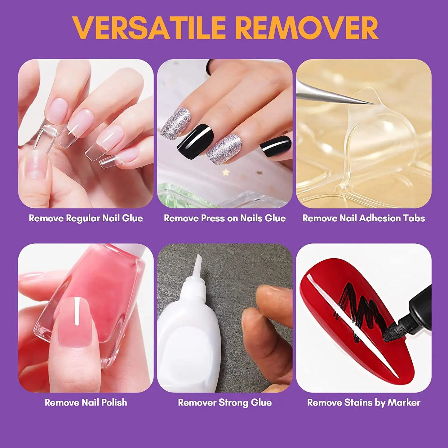 Super Strong Nail Glue and Remover